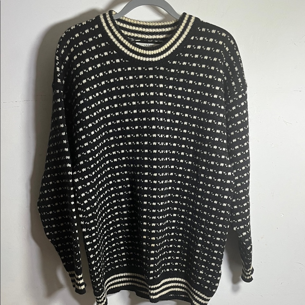 Janus Vintage Wool Sweater Norwegian Sz Medium